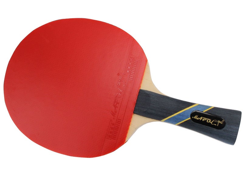 MAPOL 2 Pack of 4 Star Professional Ping Pong Paddle Advanced Training Table Tennis Racket with Carry Case - Image 3